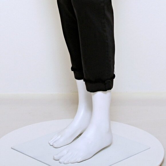 Kut from the Kloth Amy Crop Straight Leg Pants with Raw Hems - Picture 6 of 9